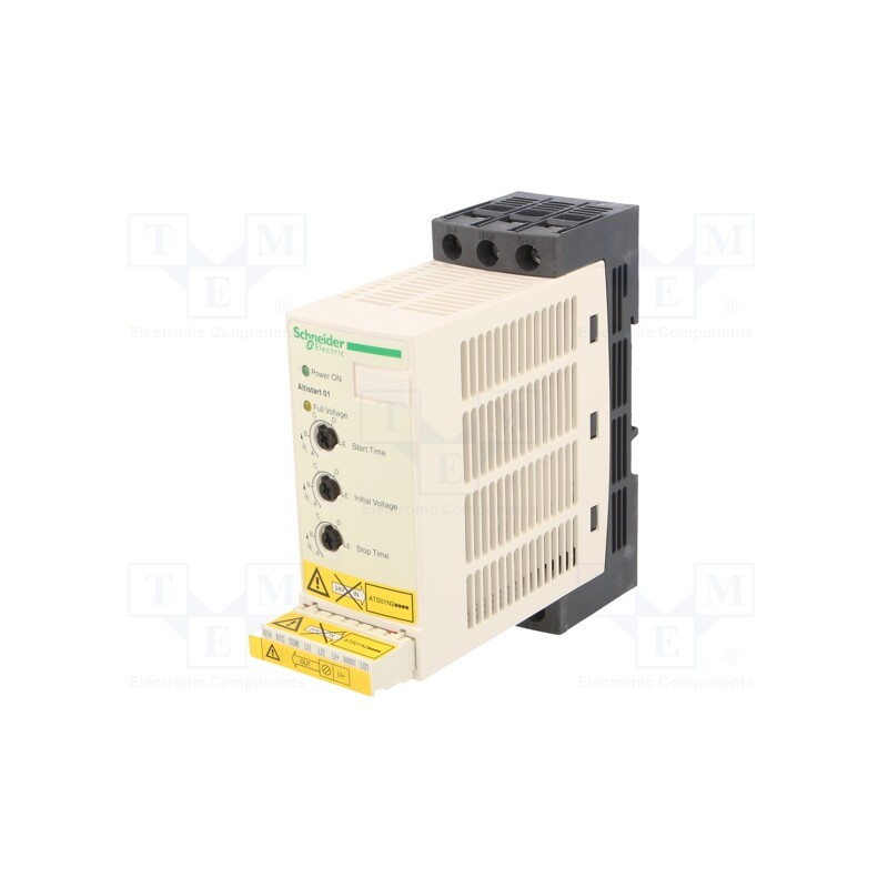 1 pcs x SCHNEIDER ELECTRIC - ATS01N206QN - Module: soft-start, for DIN rail mounting, 1.5/2.2kW, 1÷10/1÷10s
