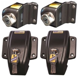 Locks for Sprinter cabin from 2018, heos door protection, black in WA