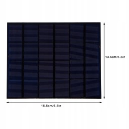 3 5w 6v portable mini polycrystalline