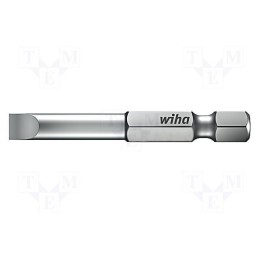 1 pcs x WIHA - 33964 - Screwdriver bit, slot, 4,0x0,8mm, Overall len: 70mm, PROFESSIONAL