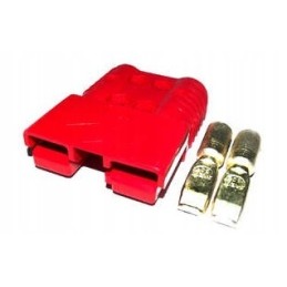 Flat charging connector forklift 160a 24v