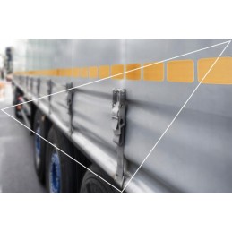 Reflective contour tape segment 3m squares