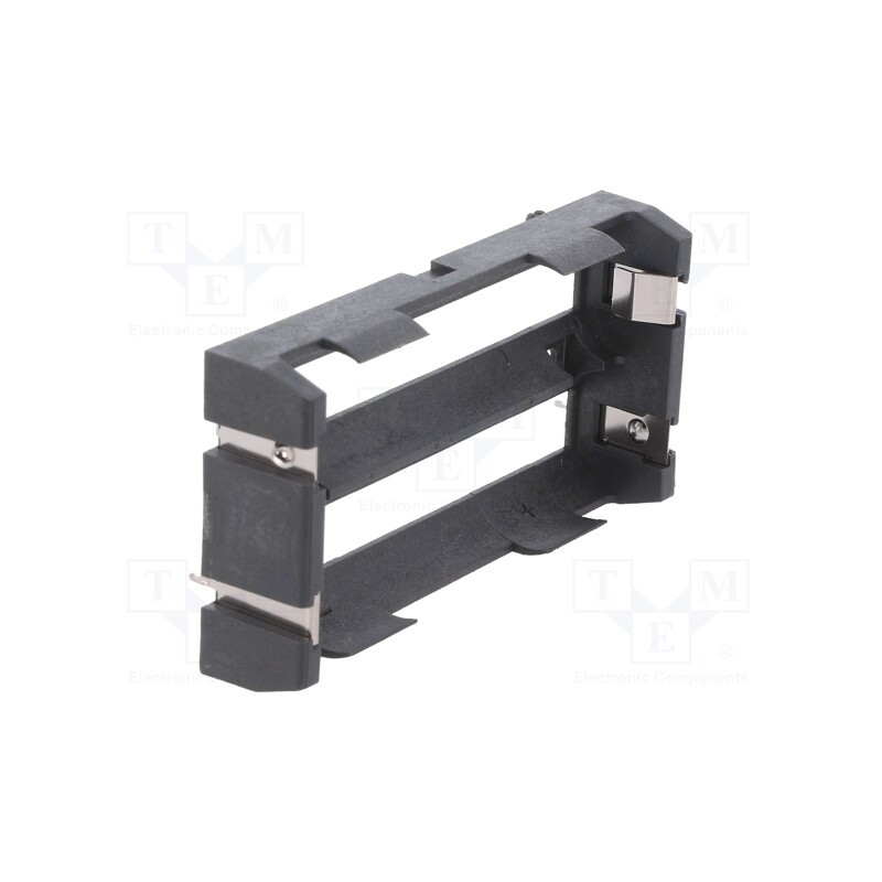1 pcs x KEYSTONE - 1049P - Holder, MR18650, Batt.no: 2, PCB