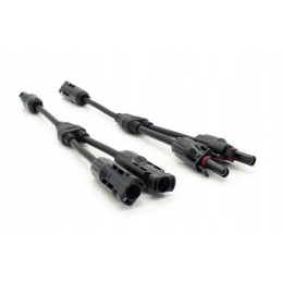 Parallel connector male to female mc4 y 2 1