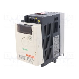 1 pcs x SCHNEIDER ELECTRIC - ATV12H037M2 - Inverter, 0.37kW, 3x230VAC, Electr.connect: screw terminals, IP20
