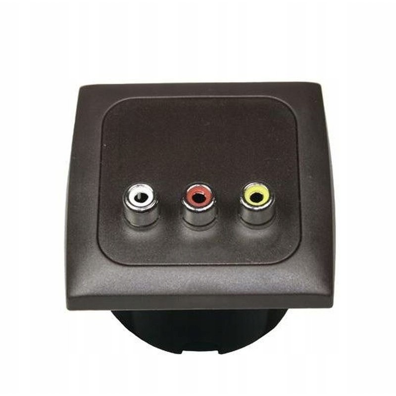 Audio video RCA cinch socket for Haba trailer