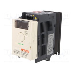 1 pcs x SCHNEIDER ELECTRIC - ATV12H075M2 - Inverter, Max motor power: 0.75kW, Usup: 200÷240VAC, 0.1÷400Hz