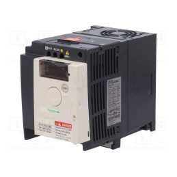 1 pcs x SCHNEIDER ELECTRIC - ATV12HU15M2 - Inverter, Max motor power: 1.5kW, Usup: 200÷240VAC, 0.1÷400Hz