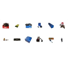 Rema flat charging connector forklift 160a 48v