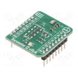 1 pcs x MIKROE - BAROMETER 6 CLICK - Click board, pressure sensor, I2C,SPI, 2SMPB-02E, 3.3VDC