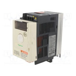 1 pcs x SCHNEIDER ELECTRIC - ATV12P075M2 - Inverter, 0.75kW, 3x230VAC, Electr.connect: screw terminals, IP20