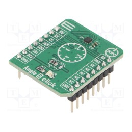 1 pcs x MIKROE - ANGLE 8 CLICK - Click board, magnetic field sensor, SPI, MA782GGU, 3.3VDC