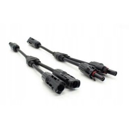 Parallel connector male to female mc4 y 2 1