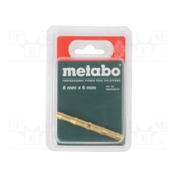 1 pcs x METABO - 901026378 - Double nipple, Connection: 6mm
