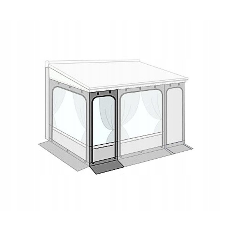 Front panel, wall for awning, roller blinds, 200 cm, f45 zip fiamma, wa