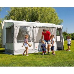 Front panel, wall for awning, roller blinds, 200 cm, f45 zip fiamma, wa