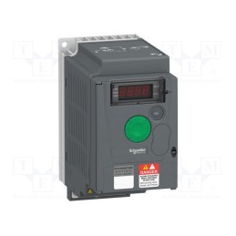1 pcs x SCHNEIDER ELECTRIC - ATV310H037N4E - Vector inverter, 0.37kW, 3x400VAC, 3x380÷460VAC, 0÷10V, IN: 4, IP20