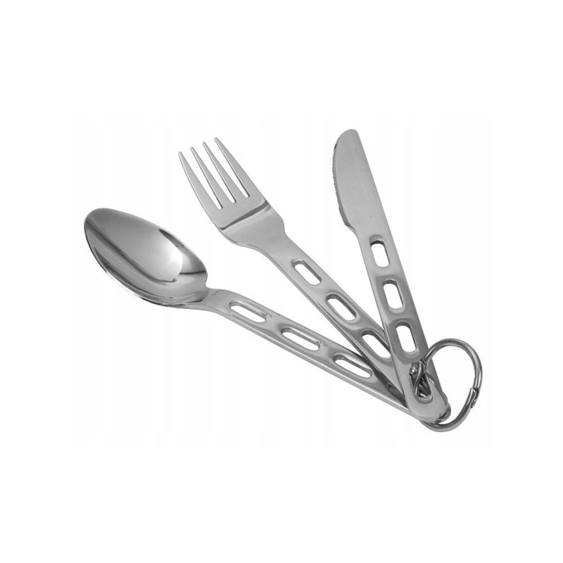 Steel camping cutlery, a must-have Brunner knife