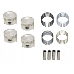 Engine pistons std complete yale engine f2