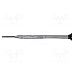 1 pcs x BERNSTEIN - 4-372-AL - Screwdriver, slot, precision, 1,5x0,23mm, Blade length: 16mm