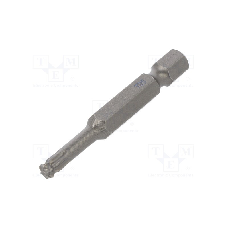 1 pcs x WIHA - 32412 - Screwdriver bit, spherical,Torx®, T25, Overall len: 50mm