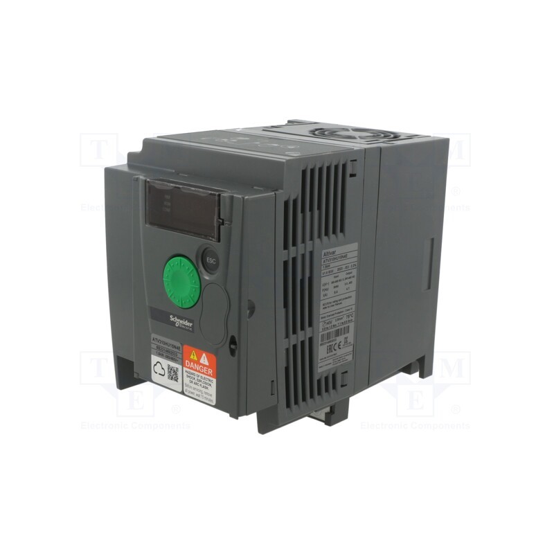 1 pcs x SCHNEIDER ELECTRIC - ATV310HU15N4E - Vector inverter, 1.5kW, 3x400VAC, 3x380÷460VAC, 0÷10V, IN: 4, IP20