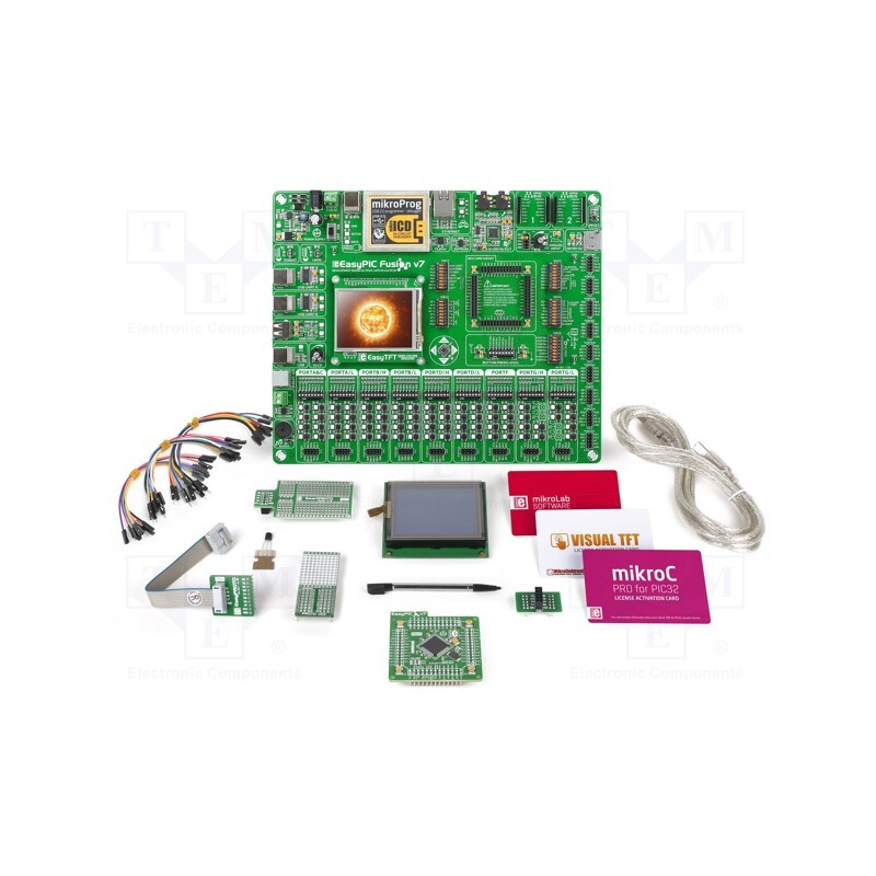 1 pcs x MIKROE - MIKROLAB FOR PIC32 - Dev.kit: Microchip PIC, PIC32