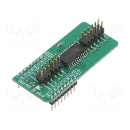 1 pcs x MIKROE - DIGI POT 8 CLICK - Click board, digital potentiometer, analog, AD5206, 3.3VDC
