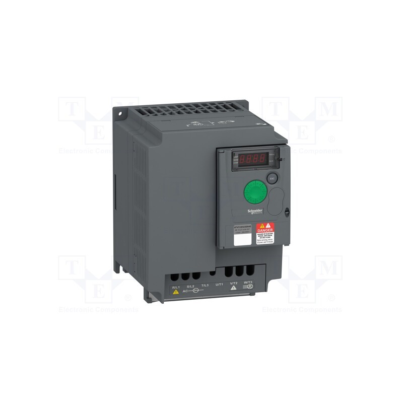 1 pcs x SCHNEIDER ELECTRIC - ATV310HU55N4E - Vector inverter, 5.5kW, 3x400VAC, 3x380÷460VAC, 0÷10V, IN: 4, IP20
