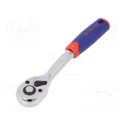 1 pcs x Workpro - W071007 - Rattle, 1/4', Chrom-vanadium steel, Teeth: 72