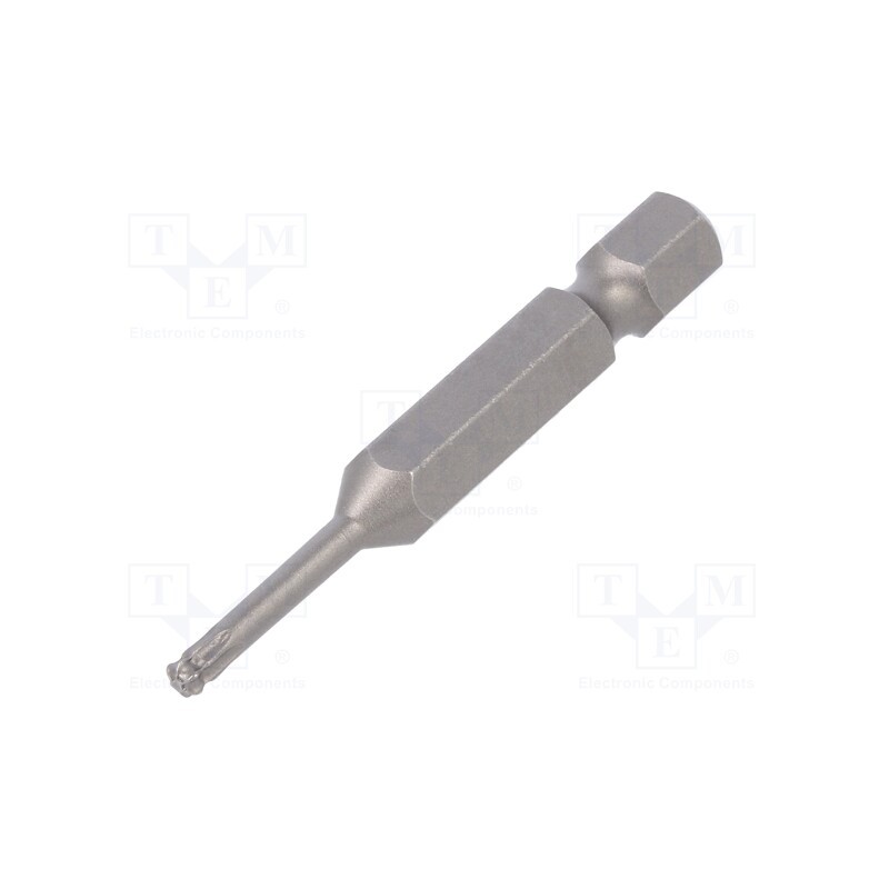 1 pcs x WIHA - 32410 - Screwdriver bit, spherical,Torx®, T10, Overall len: 50mm