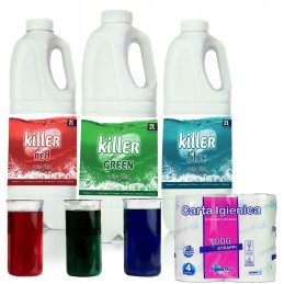Fluid for tourist toilets, toilet killer, 6l paper