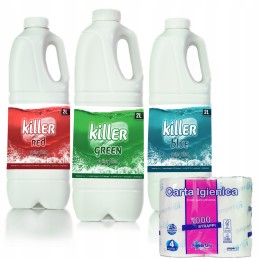 Fluid for tourist toilets, toilet killer, 6l paper