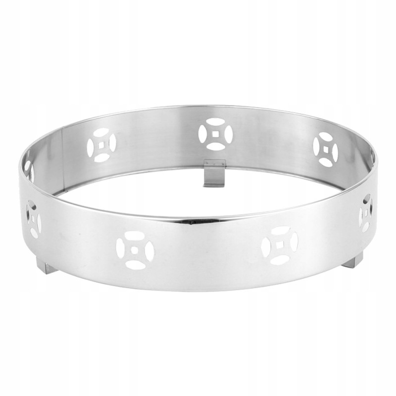 Gas stove front glass tripod windshield