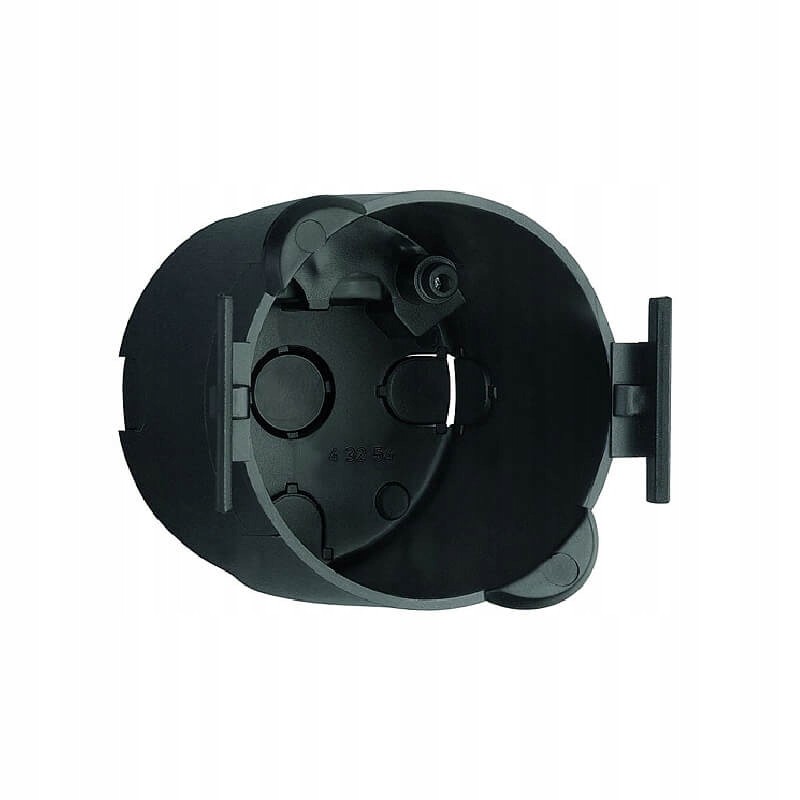 Protective plug for the socket, black, 45 mm, for a camper