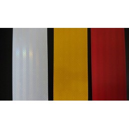 Yellow reflective foil tape 3m EGP 100 mm