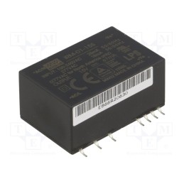1 pcs x MEAN WELL - IRM-01-15S - Converter: AC/DC, 1W, 85÷305VAC, Usup: 120÷430VDC, Uout: 15VDC, 75%