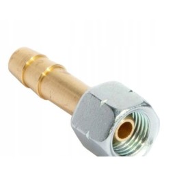 Reduction connector, gas reducer adapter, hoses 1 4 lh x 9 mm