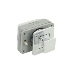 A push-in lock for the cabinets of a camper, a yacht, a camping site