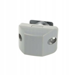 A push-in lock for the cabinets of a camper, a yacht, a camping site