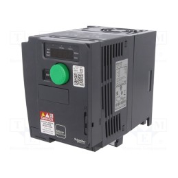 1 pcs x SCHNEIDER ELECTRIC - ATV320U11M2C - Vector inverter, Max motor power: 1.1kW, Usup: 200÷240VAC, IN: 9