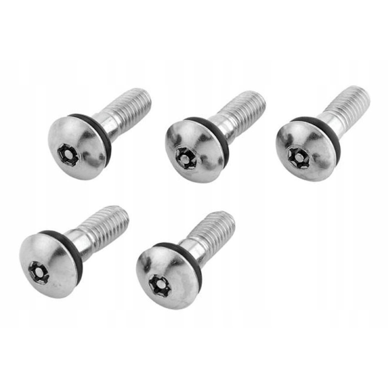 Screw fastening the hubcap to the hubcap rim 5x