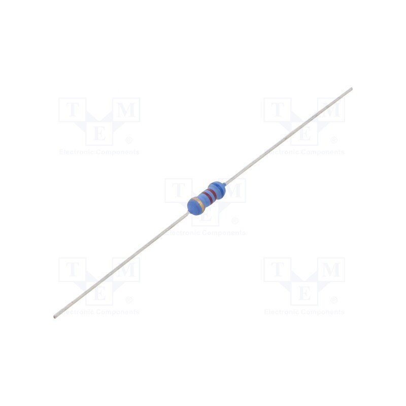 10 pcs x TE Connectivity - 9-1676123-4 - Resistor: metal oxide, 6.2kΩ, 500mW, ±5%, Ø3.5x10mm, -55÷155°C
