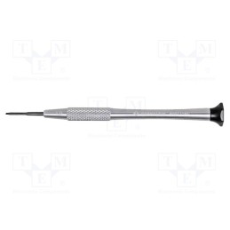 1 pcs x BERNSTEIN - 4-371-AL - Screwdriver, slot, precision, 1,0x0,2mm, Blade length: 17mm