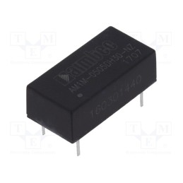 1 pcs x AIMTEC - AM1M-0505DH30-NZ - Converter: DC/DC, 1W, Uin: 4.5÷5.5V, Uout: 5VDC, Uout2: -5VDC, DIP14