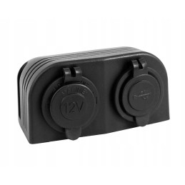 Cigarette lighter socket charger Cyrus 12 24v 1 2 1a