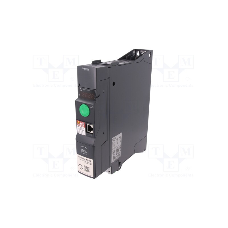 1 pcs x SCHNEIDER ELECTRIC - ATV320U15N4B - Vector inverter, 1.5kW, 3x400VAC, 3x380÷500VAC, 0÷10V, IN: 9, 4.1A