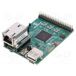 1 pcs x MICROCHIP TECHNOLOGY - DM320007-C - Dev.kit: Microchip PIC, PIC32, Comp: PIC32MZ2048EFM144, 4GbFLASH