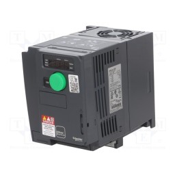 1 pcs x SCHNEIDER ELECTRIC - ATV320U22M2C - Vector inverter, Max motor power: 2.2kW, Usup: 200÷240VAC, IN: 9