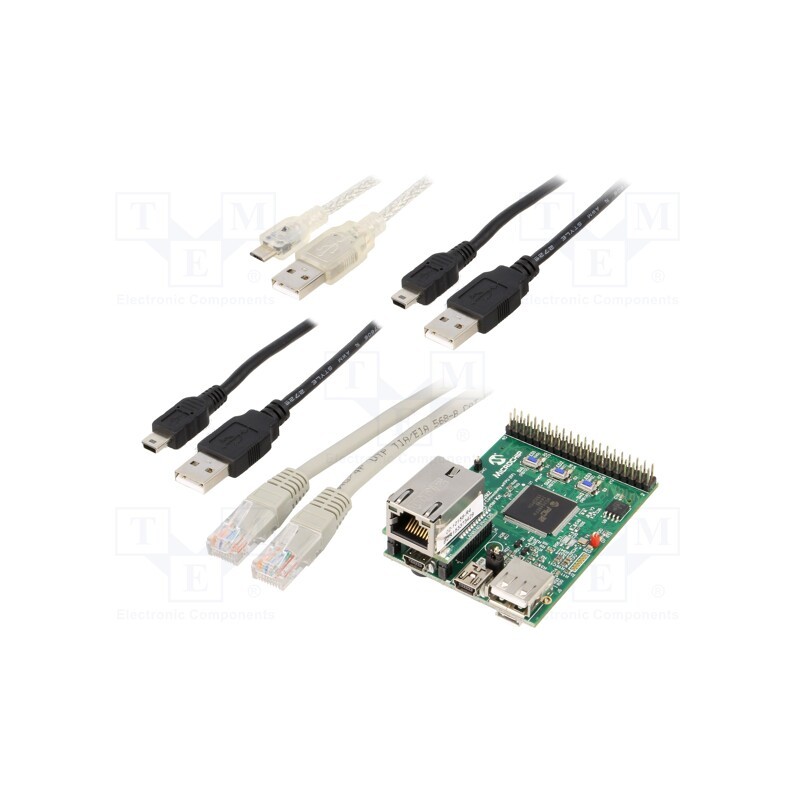 1 pcs x MICROCHIP TECHNOLOGY - DM320007 - Dev.kit: Microchip PIC, PIC32, Comp: PIC32MZ2048EFH144, 4GbFLASH